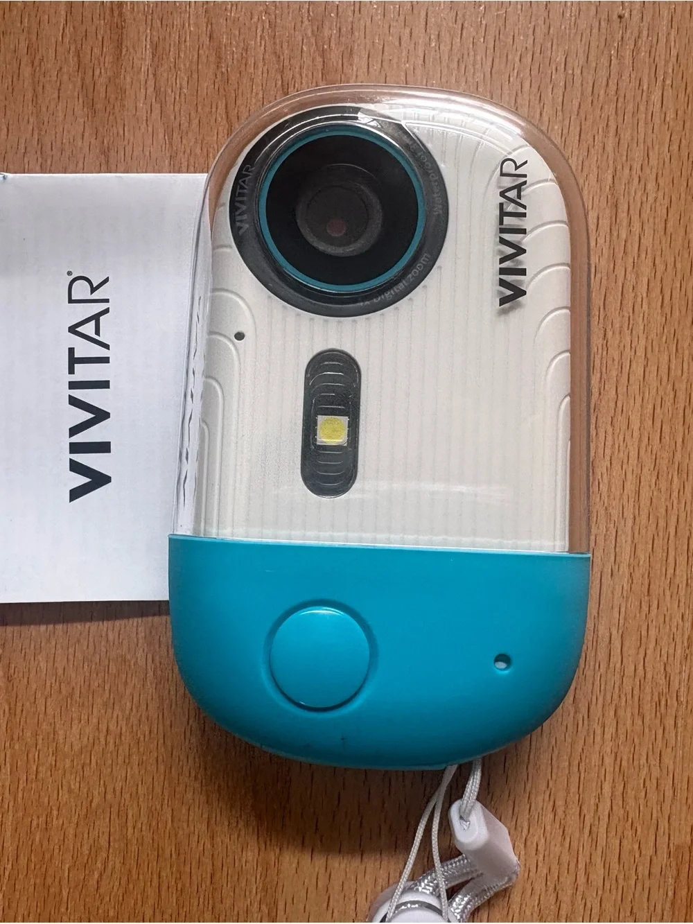 Vivitar Aqua Snap Underwater Camera - White & Teal